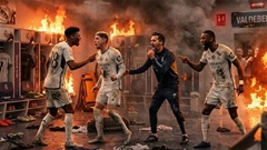 Real Madrid: Phòng thay đồ đang bốc cháy ngùn ngụt